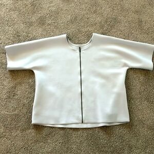 ADAY “Waste Nothing” XS Light Grey NWOT